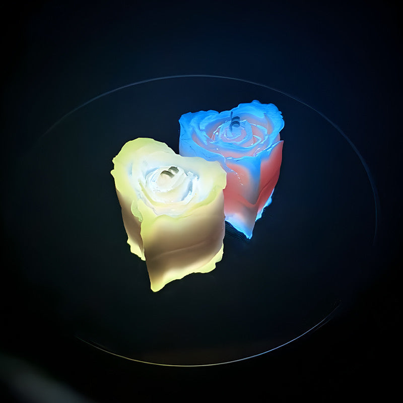 Luminous love peony low temperature candle