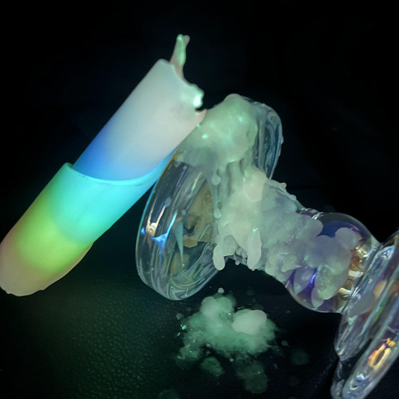Colorful low temperature candle set