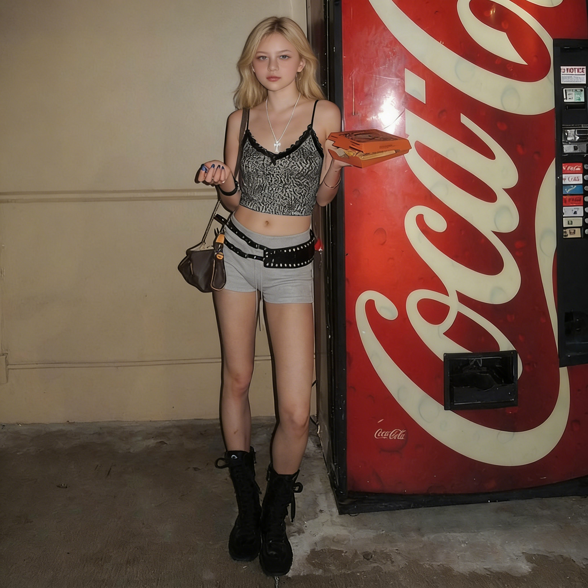 Leopard print camisole
