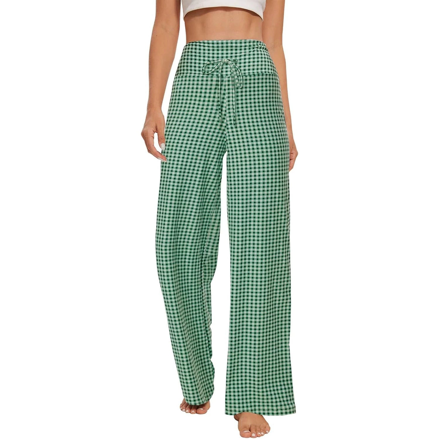 High-waisted pants