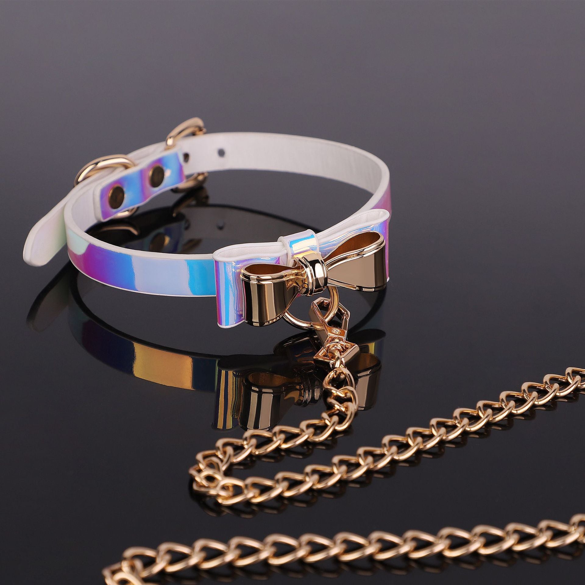 Double-layer bow collar