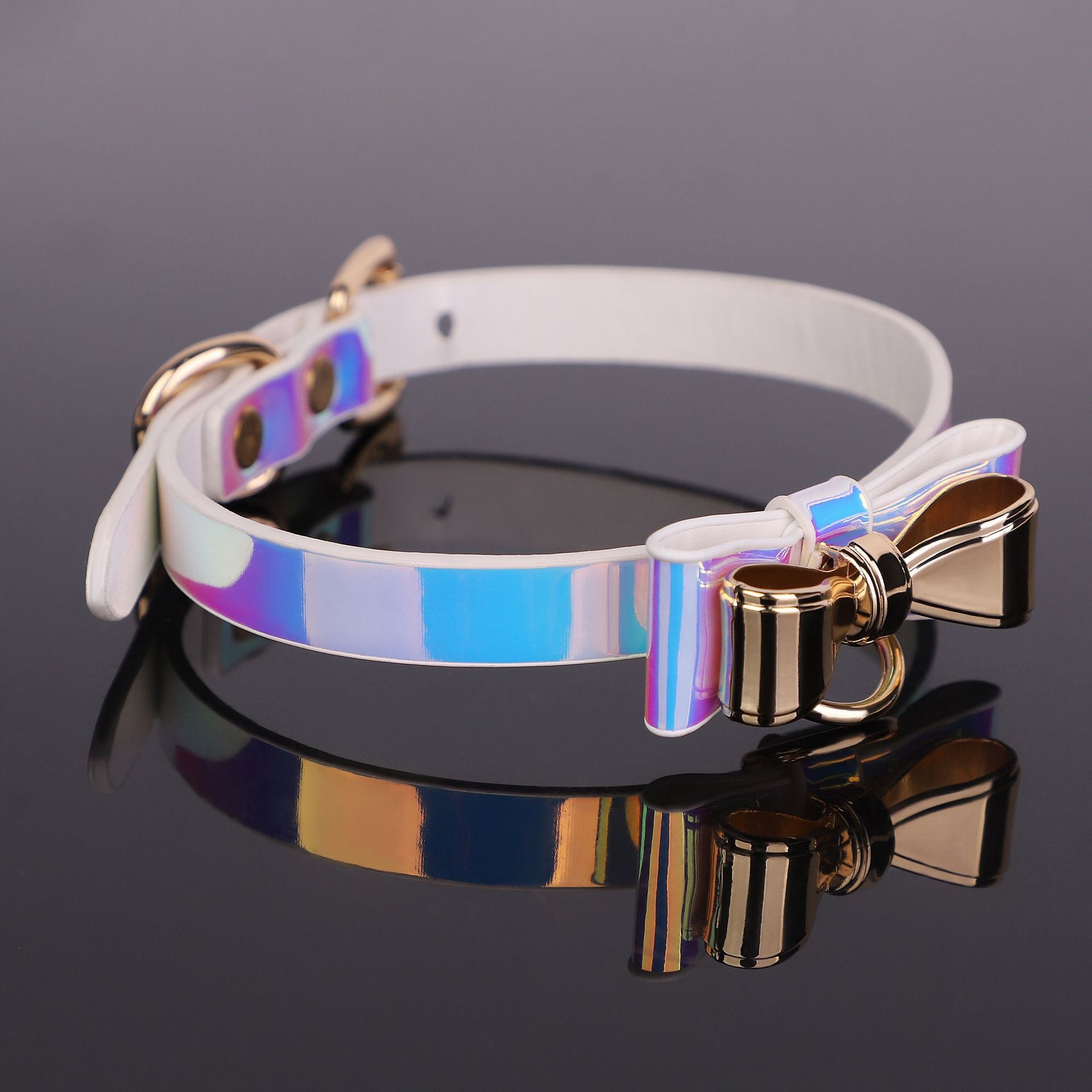 Double-layer bow collar