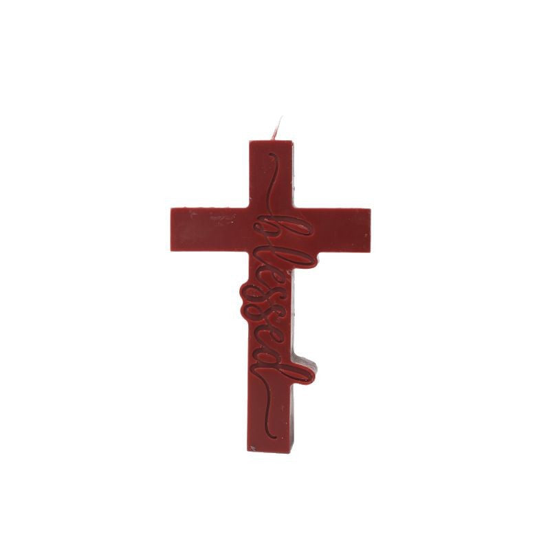 Cross low temperature candle
