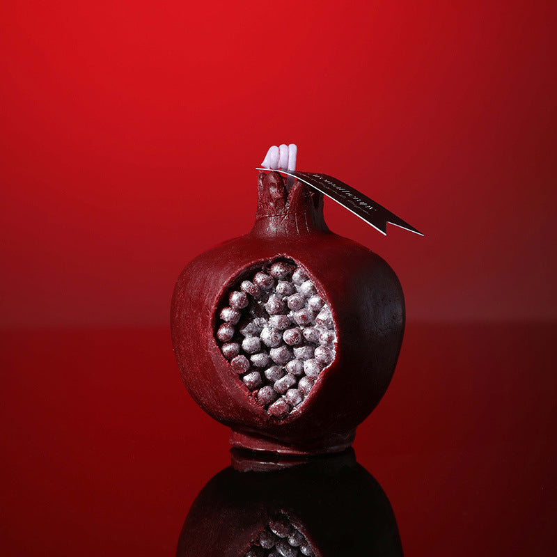 Pomegranate low temperature candle