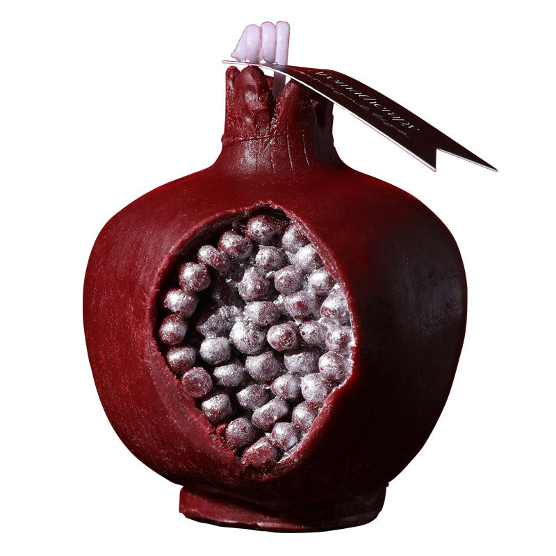 Pomegranate low temperature candle