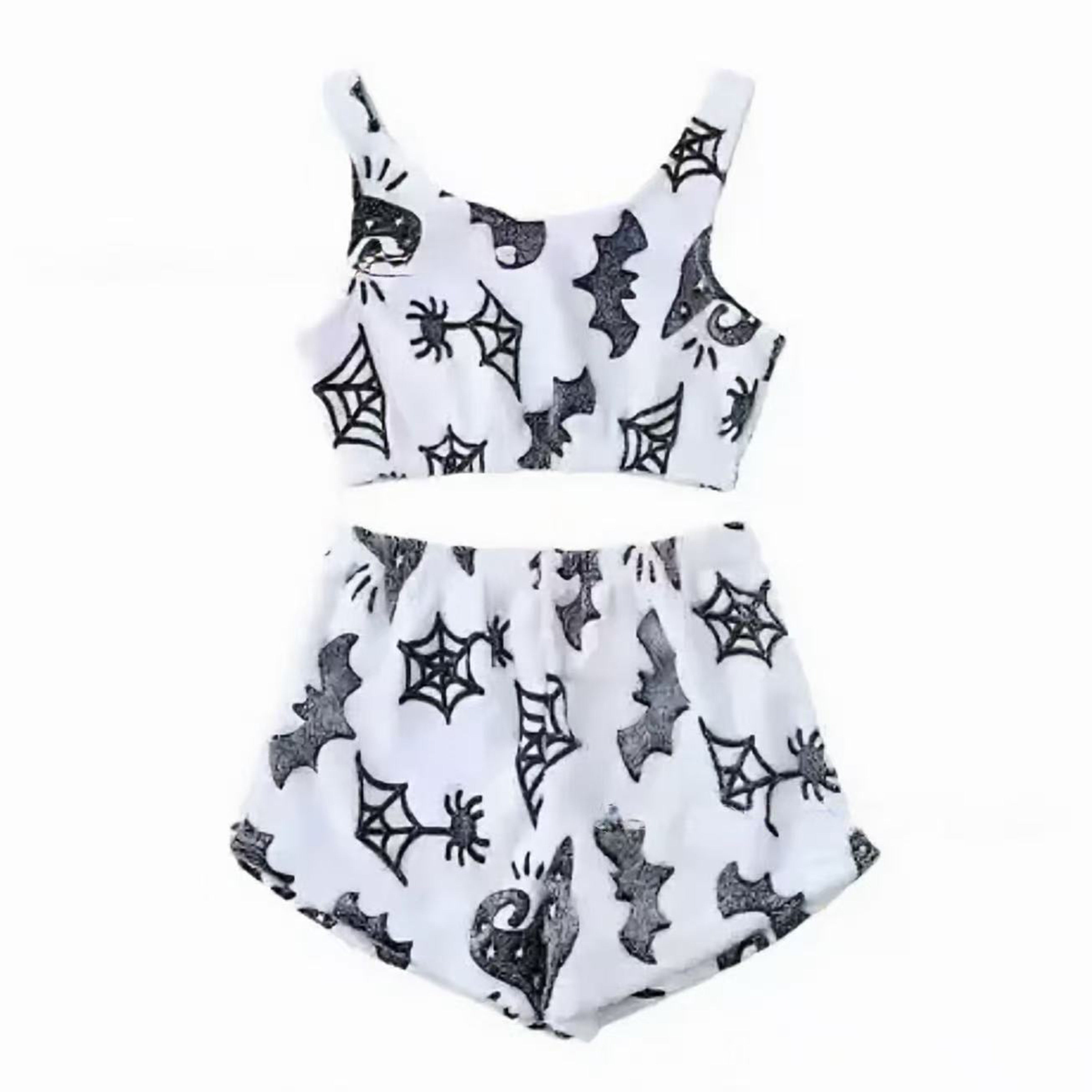 Halloween glow-in-the-dark home pajamas