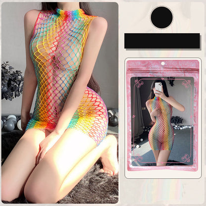 Colorful Transparent Net Clothes