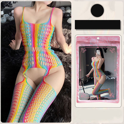 Colorful Transparent Net Clothes