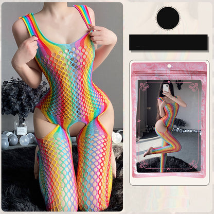 Colorful Transparent Net Clothes