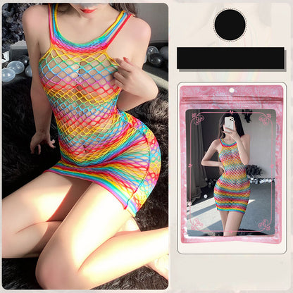 Colorful Transparent Net Clothes