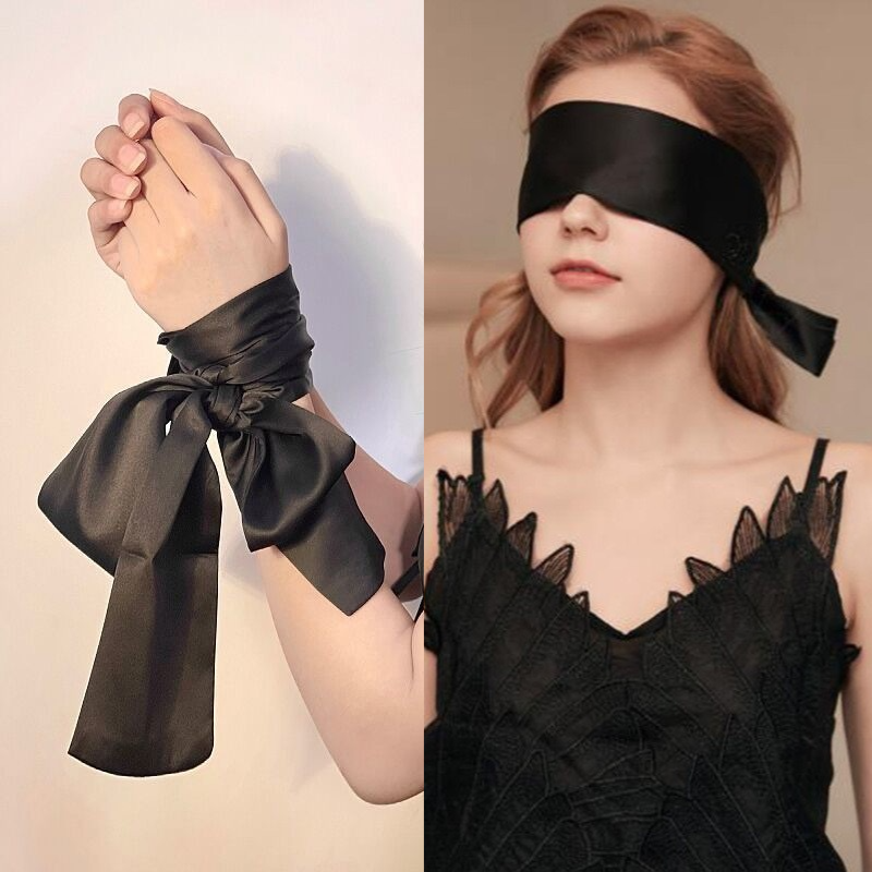 Adult fun multifunctional silk ribbon