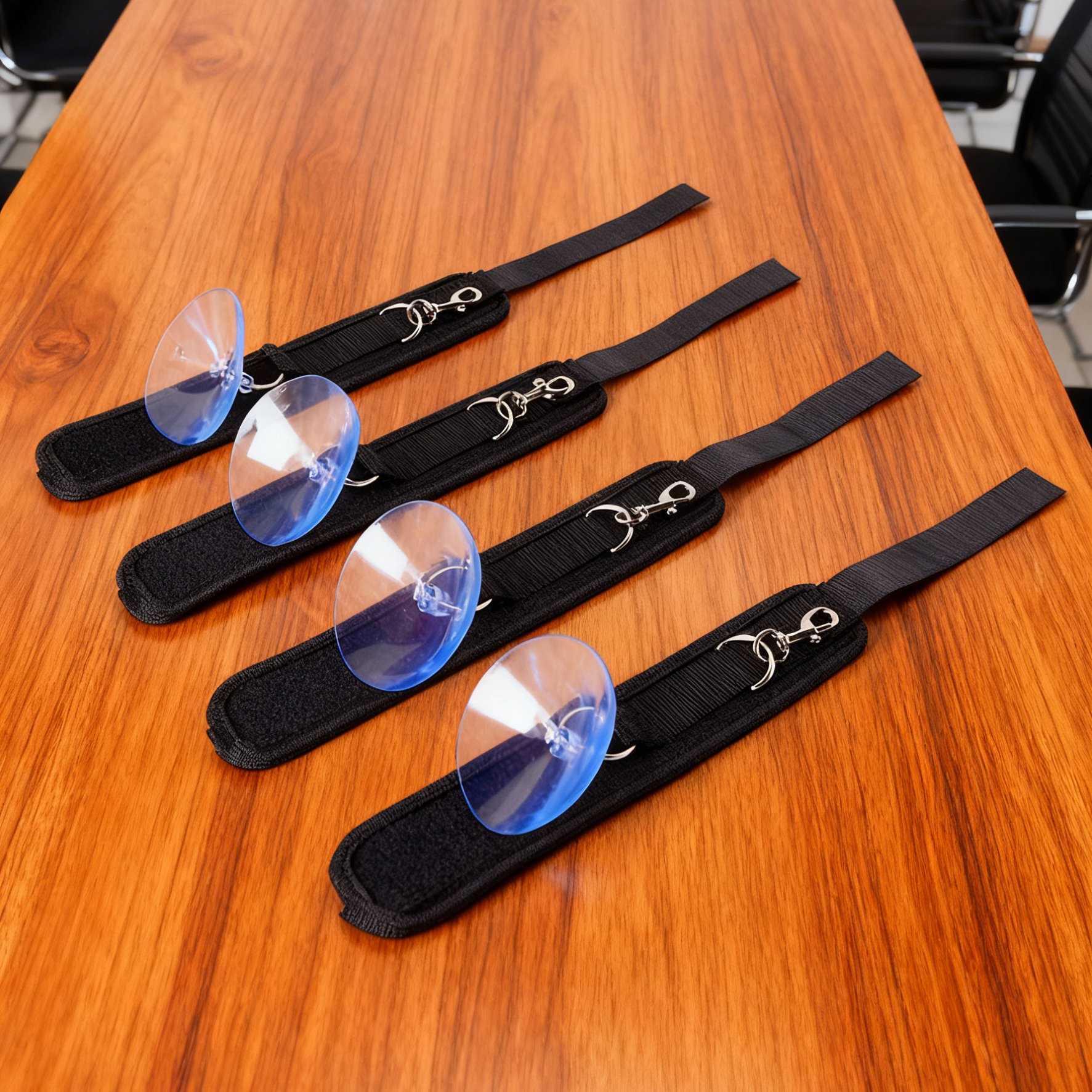 BDSM Suction cup hand and foot restraint strap