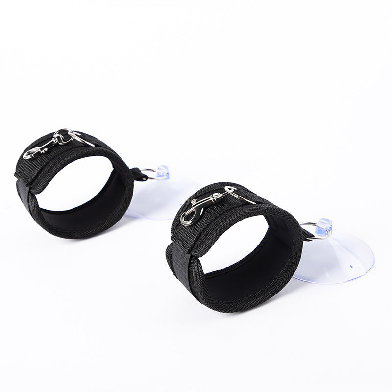 BDSM Suction cup hand and foot restraint strap