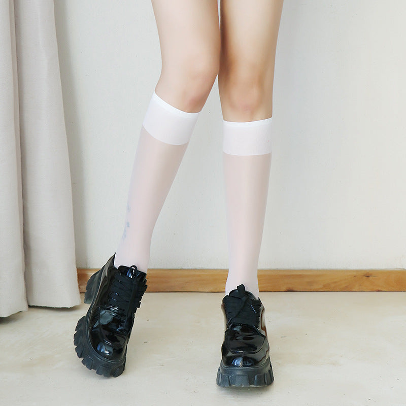 Mid-calf sexy calf stockings