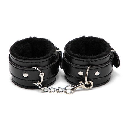 Leather whip handcuffs