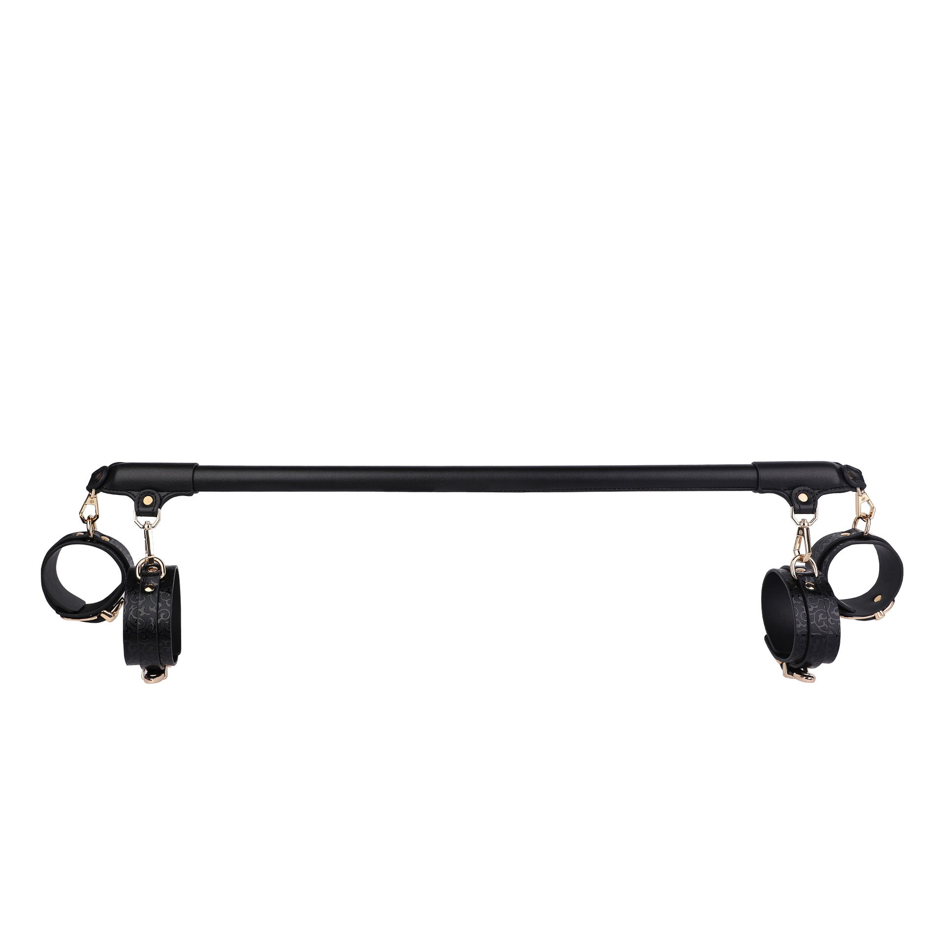 One-line handcuffs and leg cuffs set