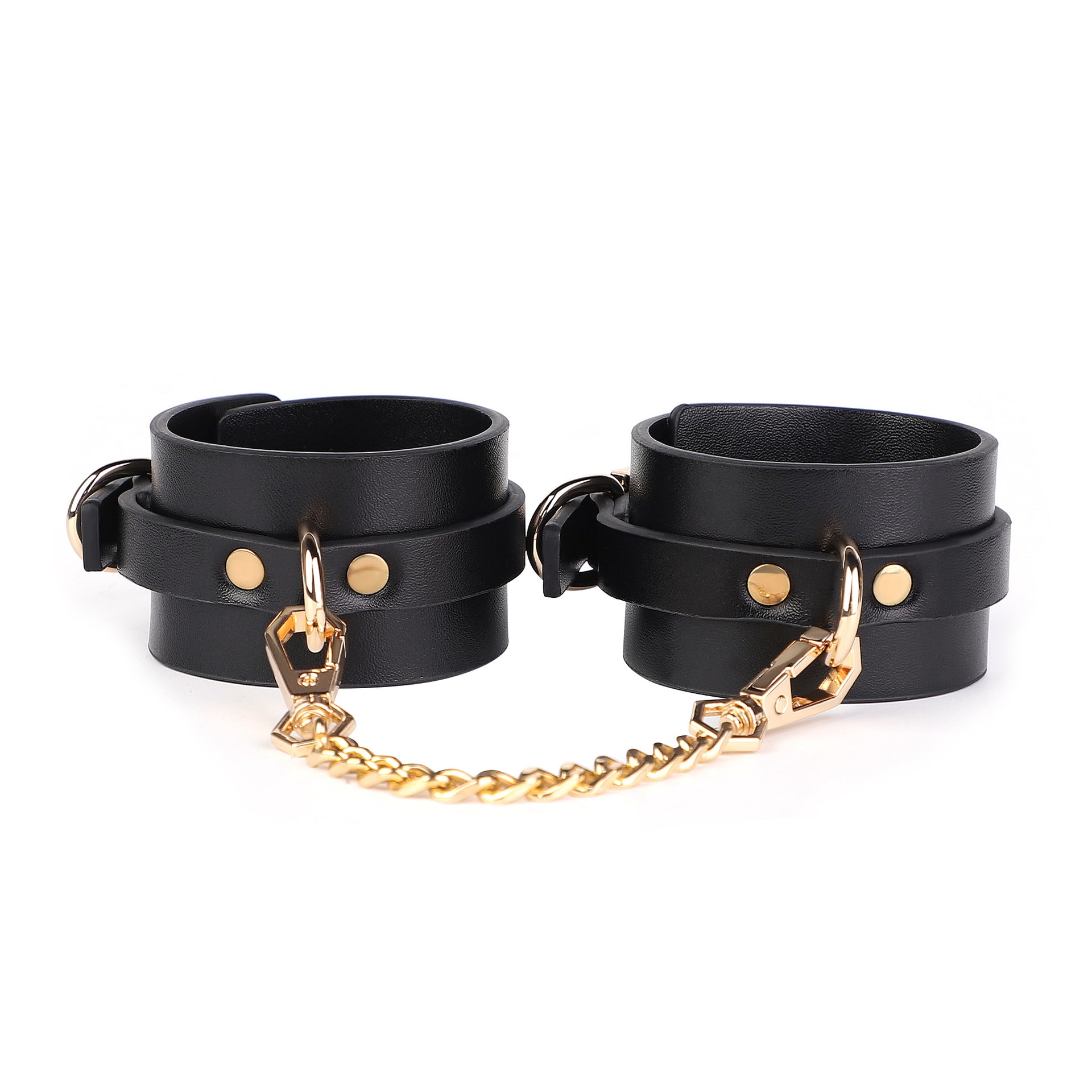 One-line handcuffs and leg cuffs set