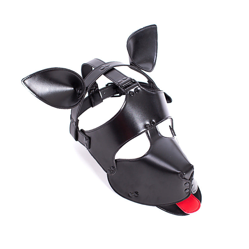 Dog head pet dog mask