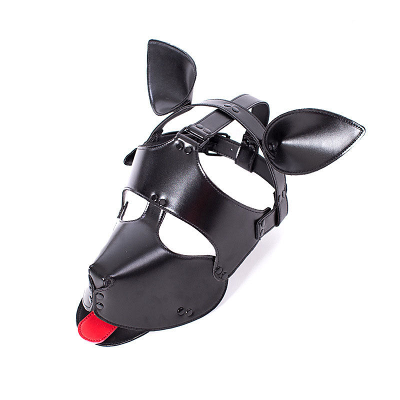 Dog head pet dog mask