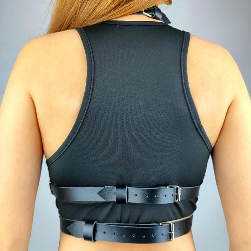 Leather fashion corset