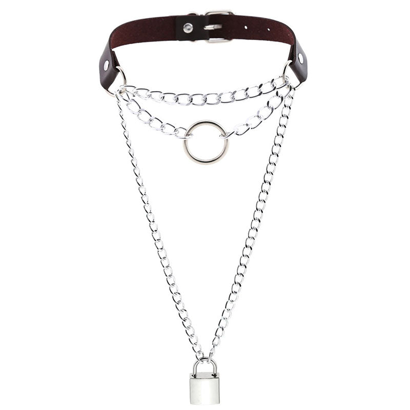 Lock and ring choker