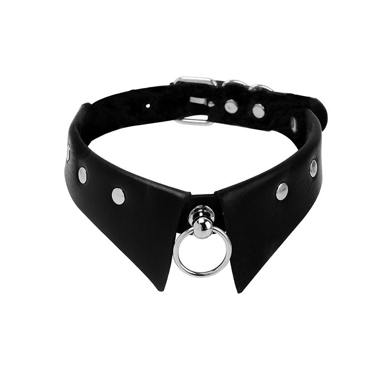 Collar-style choker with loop