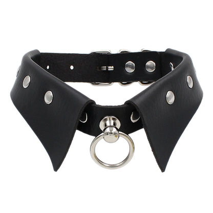 Collar-style choker with loop