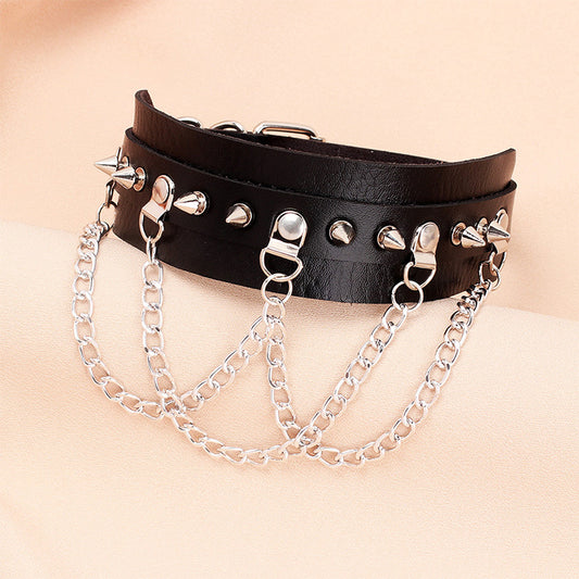 Rivet chain choker