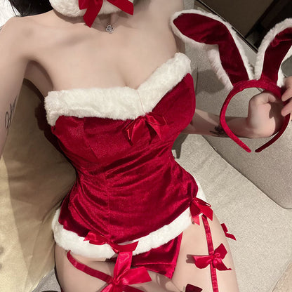 Christmas Bunny Onesie