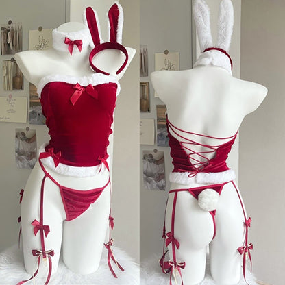 Christmas Bunny Onesie