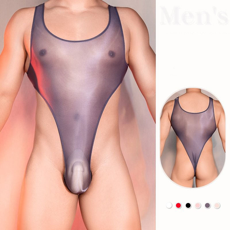 Men's sexy suspender jumpsuit