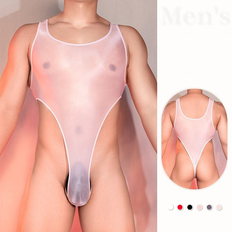 Men's sexy suspender jumpsuit