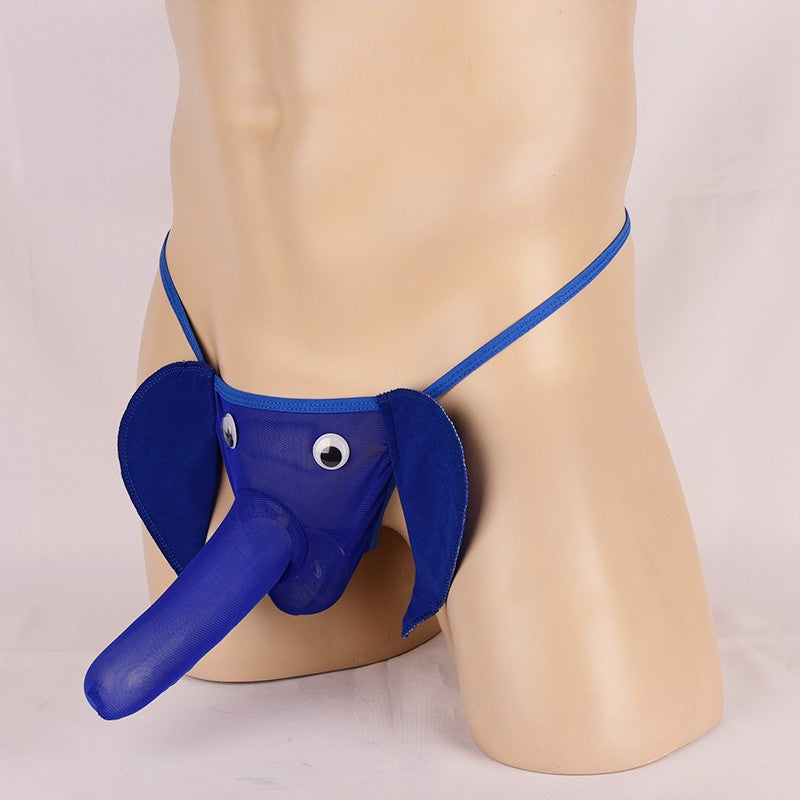 Men's translucent elephant trunk underwear