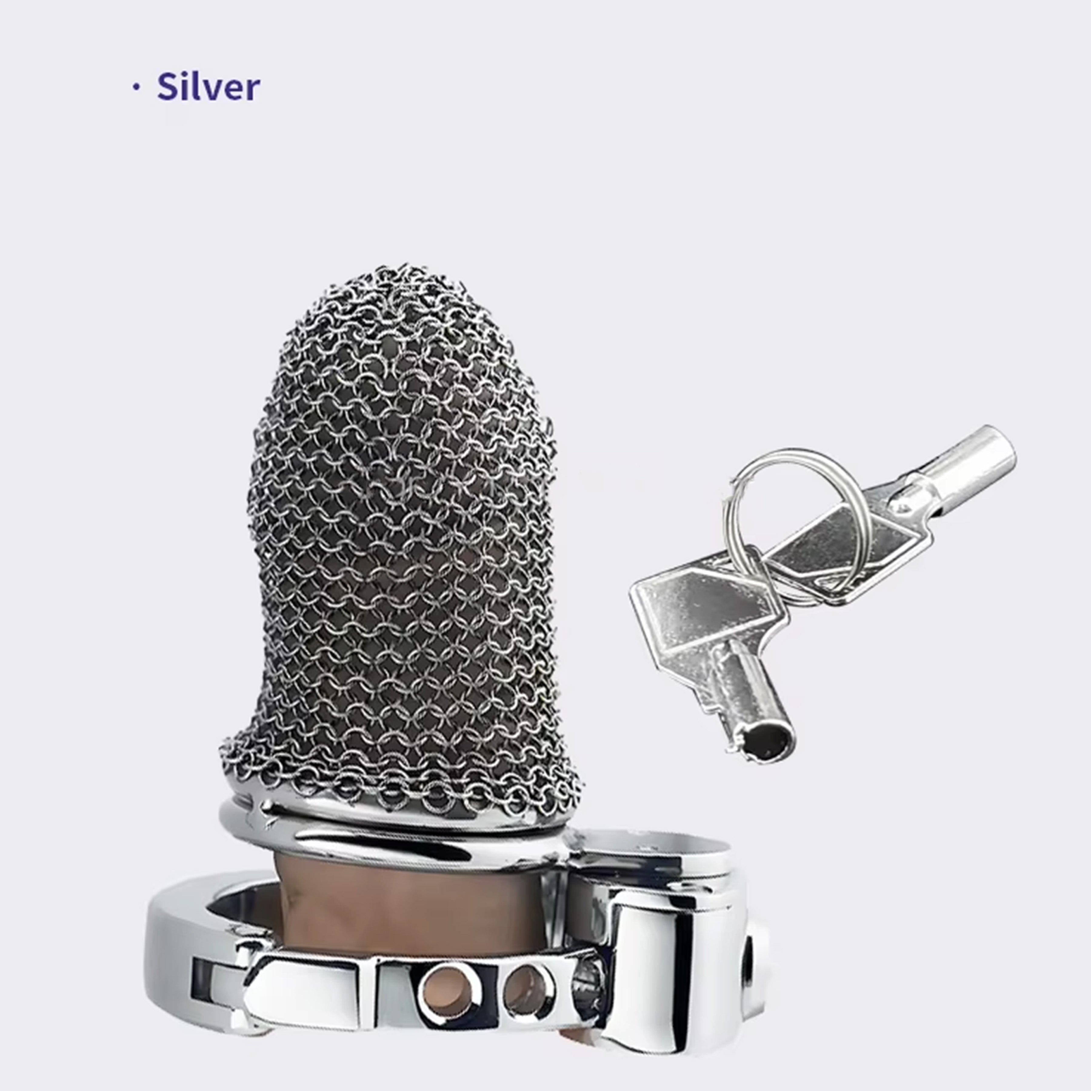 New Men's Metal Chastity Lock