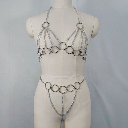 Ring mesh body chain