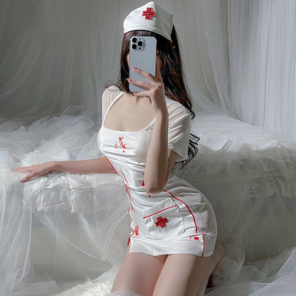 Nurse uniform print set