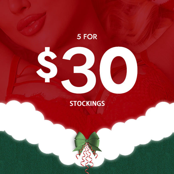 5 STOCKINGS FOR $35