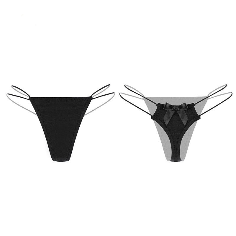 Bow string panties