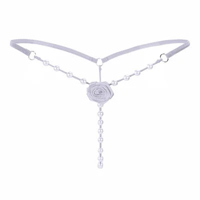 G018 Pearl Rose Thong