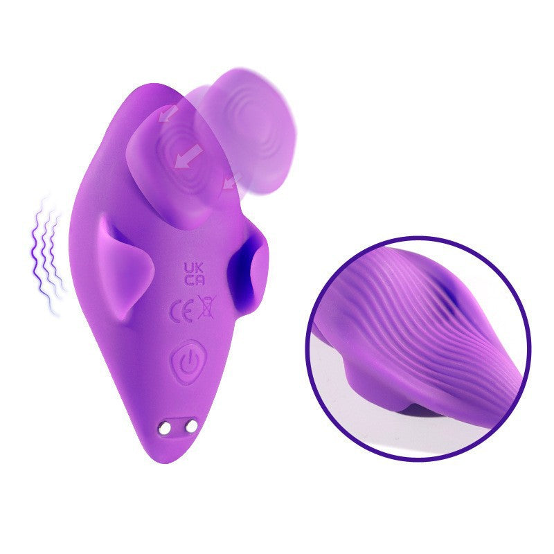 Invisible magnetic multi-frequency vibration massager