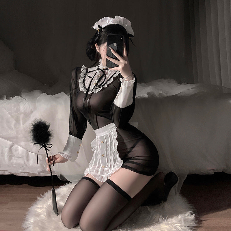 Maid uniform temptation