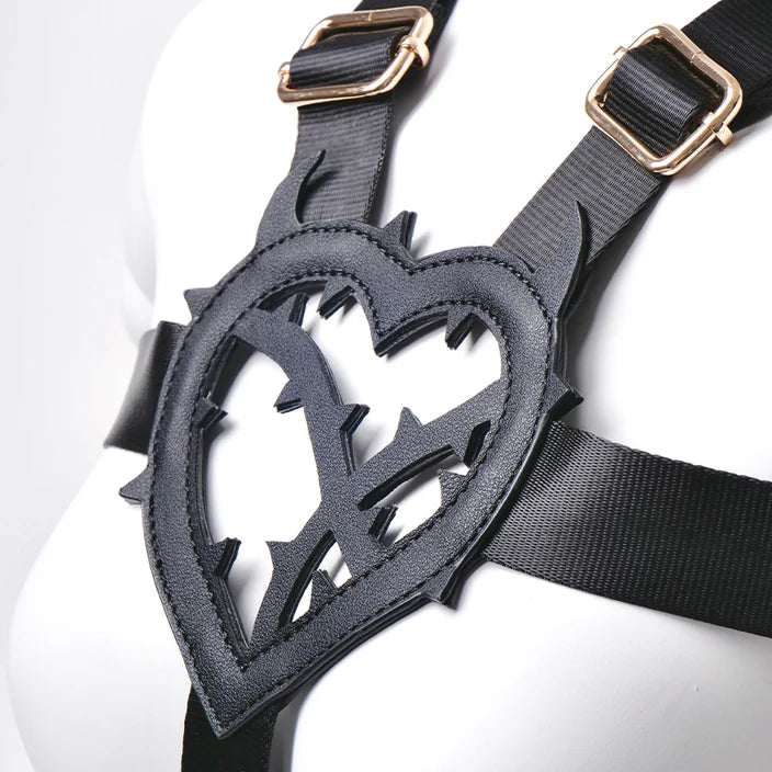 Deegnx bondage belt (with heart)