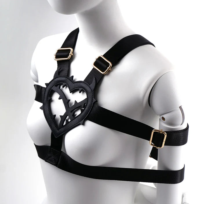 Deegnx bondage belt (with heart)