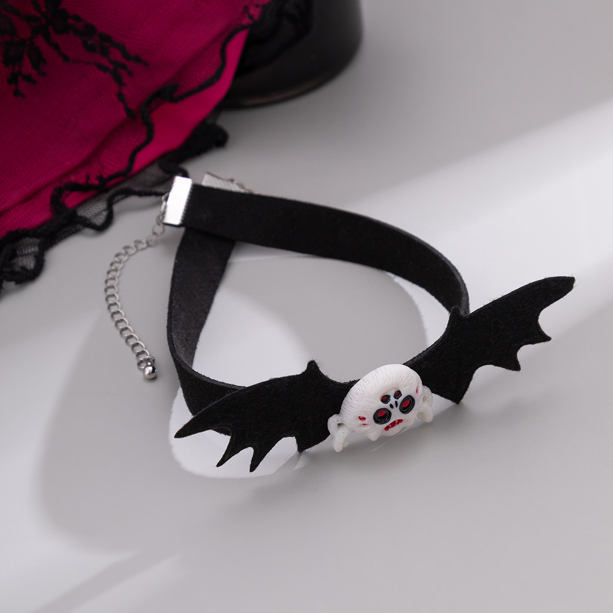 Sweet and cool dark Halloween clavicle necklace